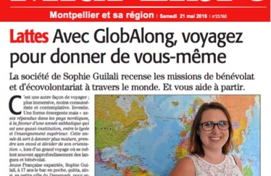 Globalong dans le midi libre.