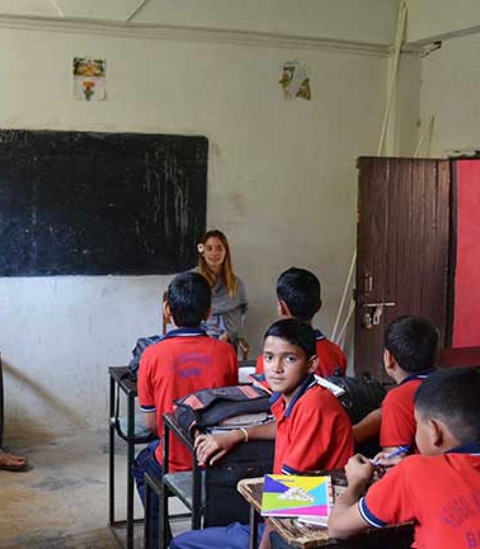 Stage dans l'enseignement en Inde