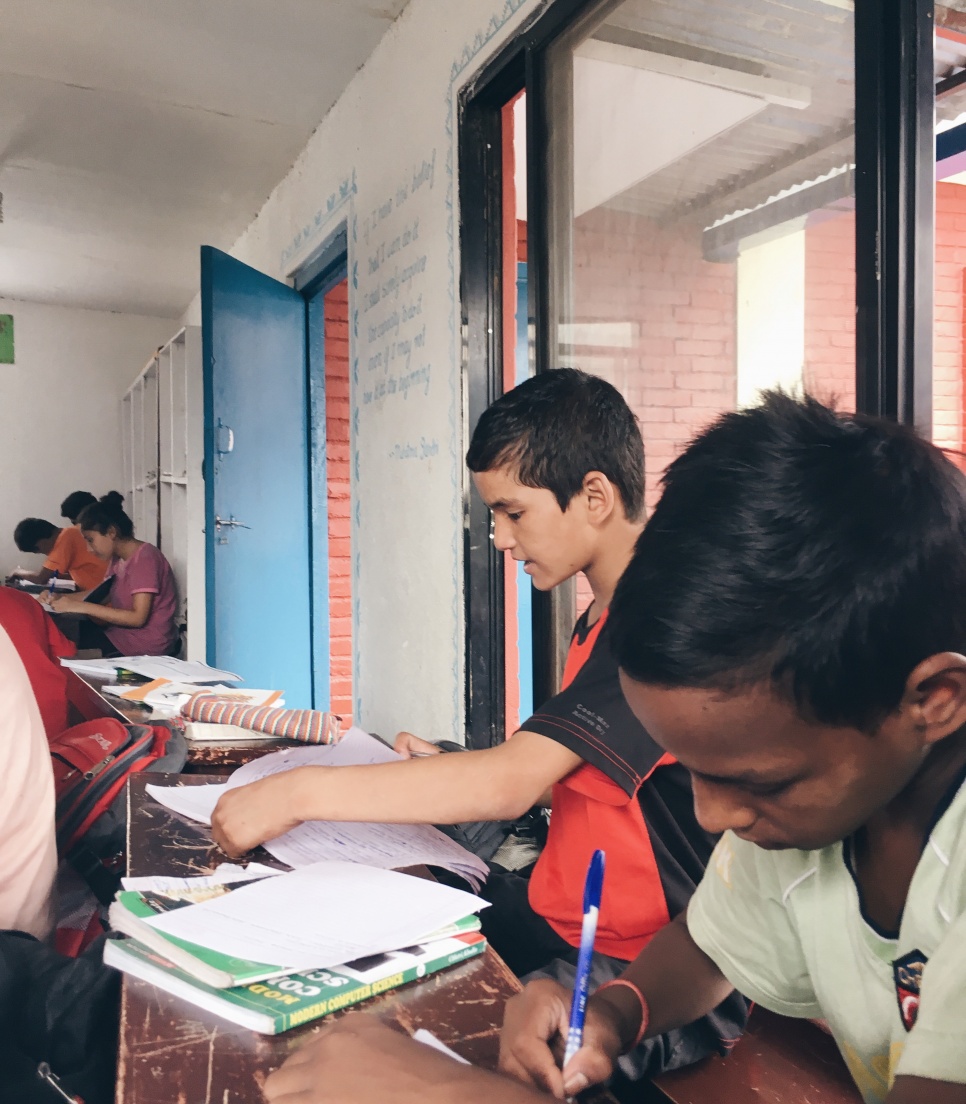 Programme d'enseignement (en anglais) au Népal