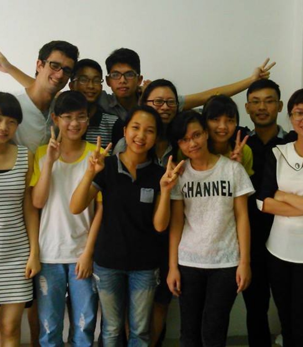 Volontaire dans un collège à Hanoi 