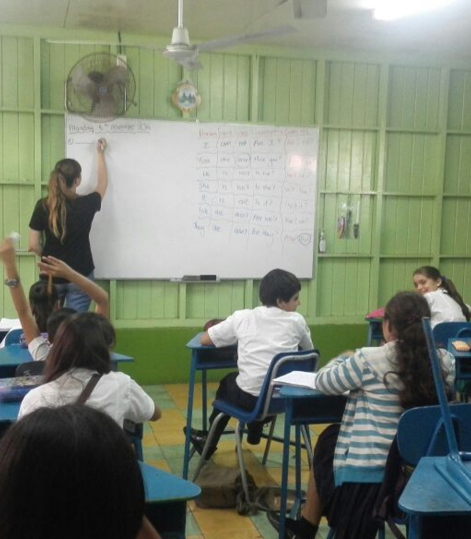 Stage étudiant dans l'enseignement au Costa Rica 