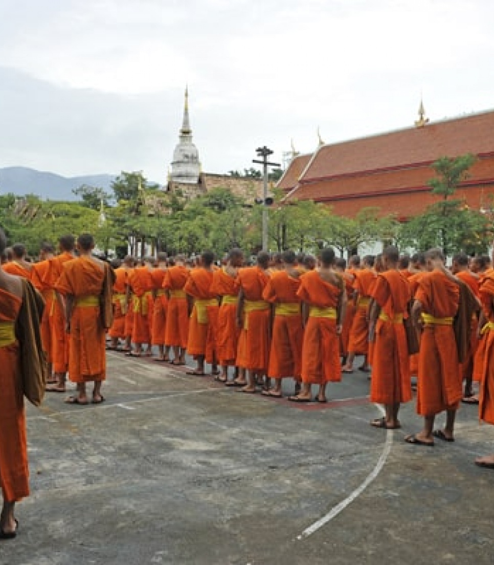Stage d’enseignement avec les moines bouddhistes thaïlandais