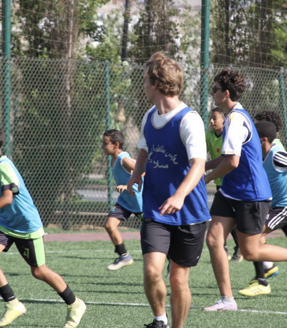 Professeur de sport bénévole 