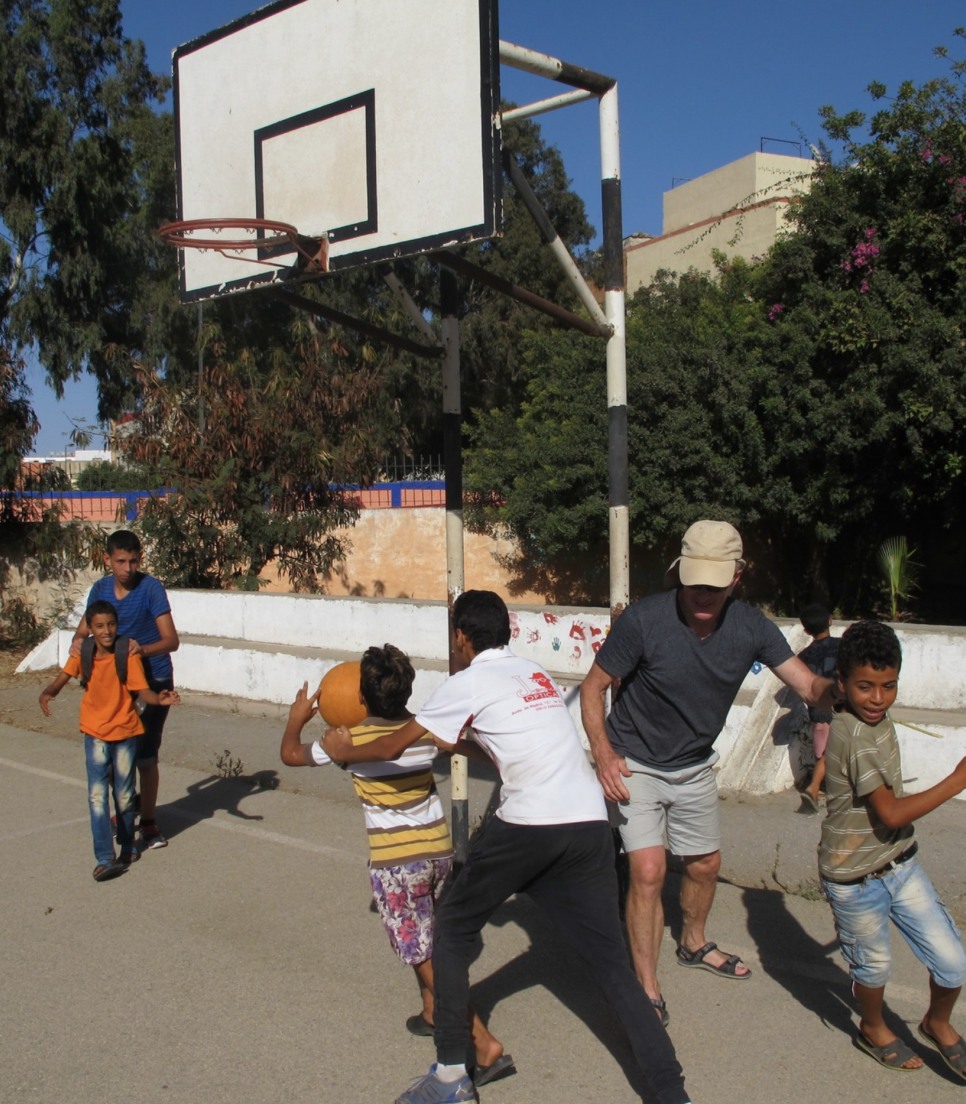 Bénévoles en mission humanitaire au Maroc