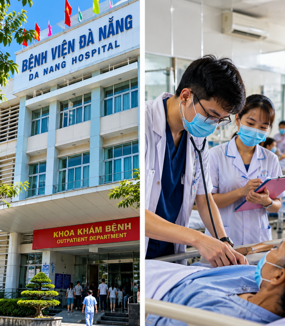 Hôpital à Da Nang au Vietnam pour un stage médical et infirmier