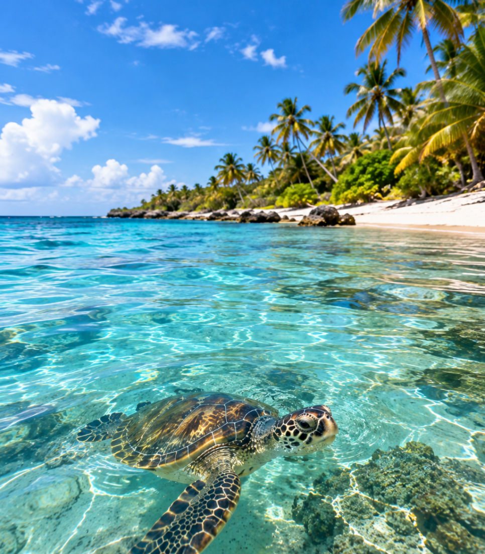 Tortues marines à Zanzibar lors d’un projet d’écovolontariat