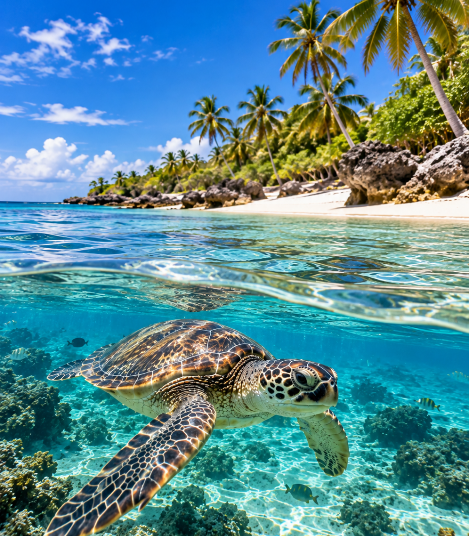 Stage de conservation des tortues marines à Zanzibar